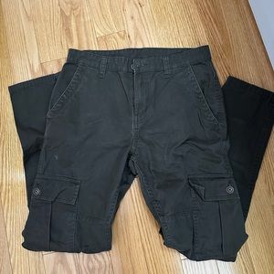 Dark Brown George Straight Jeans